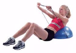 Picture of EXERCISER CAN-DO CORE-TRAINING DOME W/RESIST BAND
