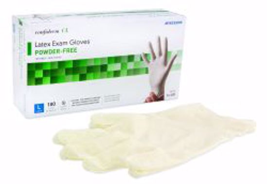 Picture of GLOVE EXAM LTX PF TEXT LG (100/BX 10BX/CS)