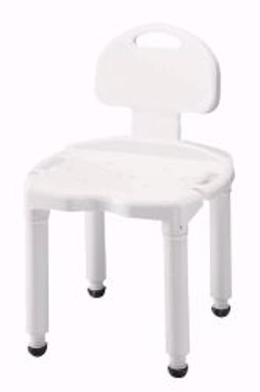 Picture of BENCH BATH UNIV W/BACK (3/CS)