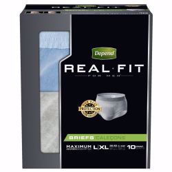 Picture of BRIEF INCONT REAL FIT MEN SM/MED (20/PK 2PK/CS)