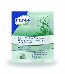 Picture of BODYWASH/SHAMPOO TENA SCNTD PCKT .17FL OZ (500/CS)