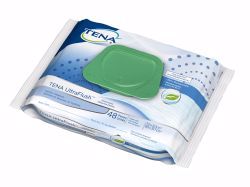 Picture of WASHCLOTH WET ULTRAFLSH TENA FLSHBL (48/PK 12PK/C