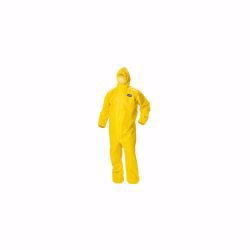 Picture of COVERALLS PROT KLEENGUARD HOODED YLW LG (12/CS)