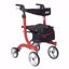 Picture of WALKER ROLLATOR NITRO ALUMINUM TALL HEIGHT RED