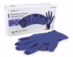 Picture of GLOVE EXAM NITRL 3.0 PF BLU MED (250/BX 10BX/CS)