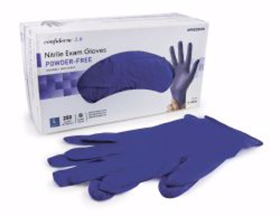 Picture of GLOVE EXAM NITRL 3.0 PF BLU LG (250/BX 10BX/CS)