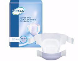 Picture of BRIEF TENA STRETCH PLUS MED/REG (36/PK 2PK/CS)