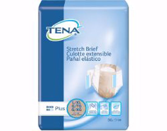 Picture of BRIEF TENA STRETCH PLUS LG/XLG (36/PK 2PK/CS)