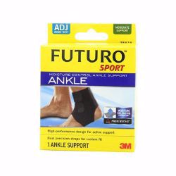 Picture of ANKLE SUPPORT SPORT MOISTR CNTRL ADJ 2.25X3.75X5.