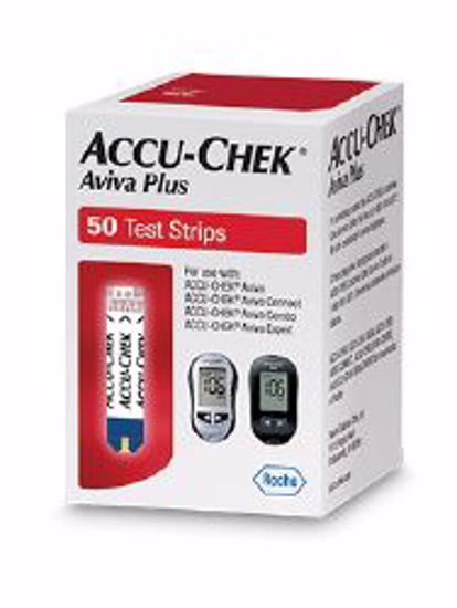 Picture of TEST STRIP BLD GLUC ACCU-CHEKAVIVA+ (100/BX 24BX ROCDIA