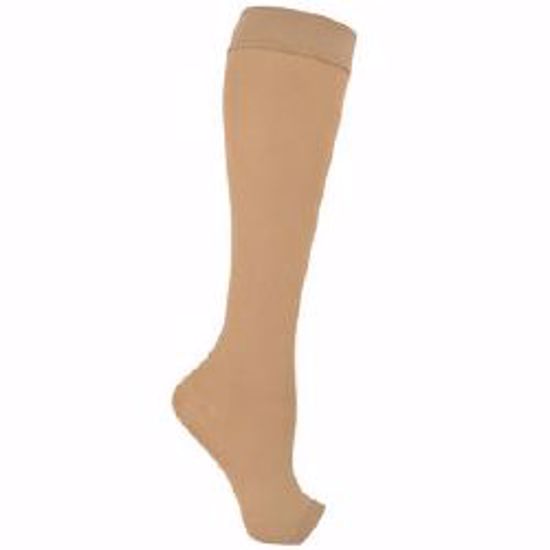 Picture of STOCKING ANTI-EMB KNEE-HI OPEN TOE MGE MED 18MMHG
