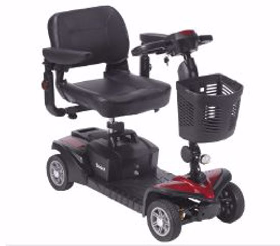 Picture of SCOOTER PWR SPITFIRE SCOUT COMPACT TRAVEL RED 4WHL