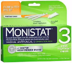 Picture of MONISTAT CRM 3DAY PREFILL APPLICATORS (3/BX)