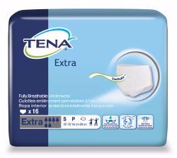 Picture of UNDERWEAR TENA PROTECT EXTRA SM (16/BG 4 BG/CS)