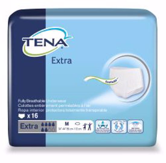 Picture of UNDERWEAR TENA PROT XTRA MED (16/BG 4 BG/CS)