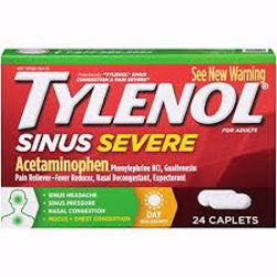 Picture of TYLENOL SINUS+HEAD DAY TAB (24/BX)