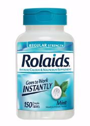 Picture of ROLAIDS TAB CHEWABLE MINT REG(150/BT)