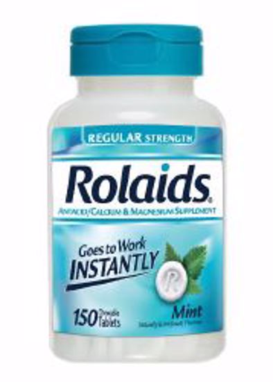Picture of ROLAIDS TAB CHEWABLE MINT REG(150/BT)