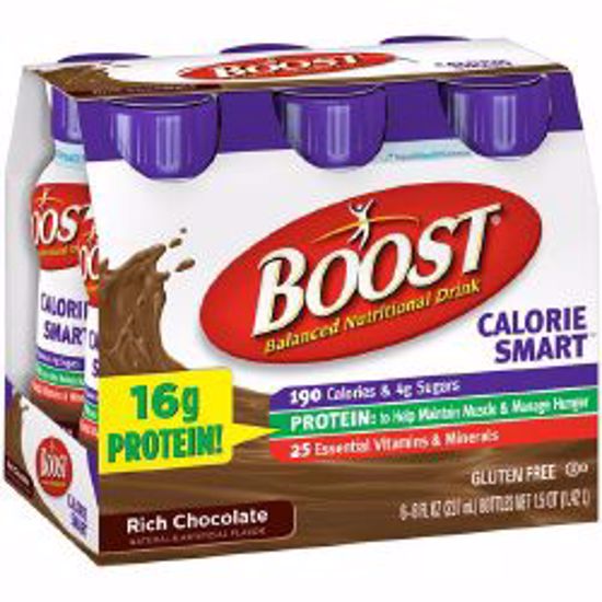 Picture of BOOST CALORIE SMART RICH CHOCOLATE E 8OZ (6/PK 4P/KCS)