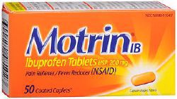 Picture of MOTRIN CAP IB 50CT (48BT/CS)