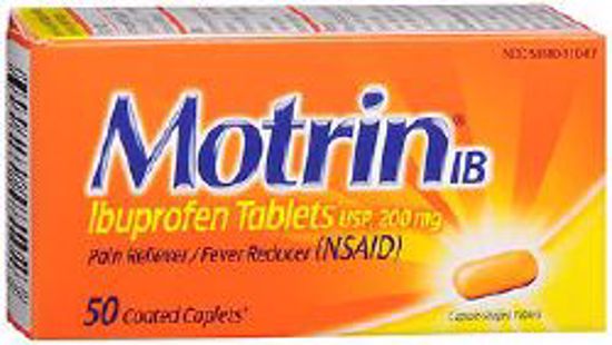 Picture of MOTRIN CAP IB 50CT (48BT/CS)